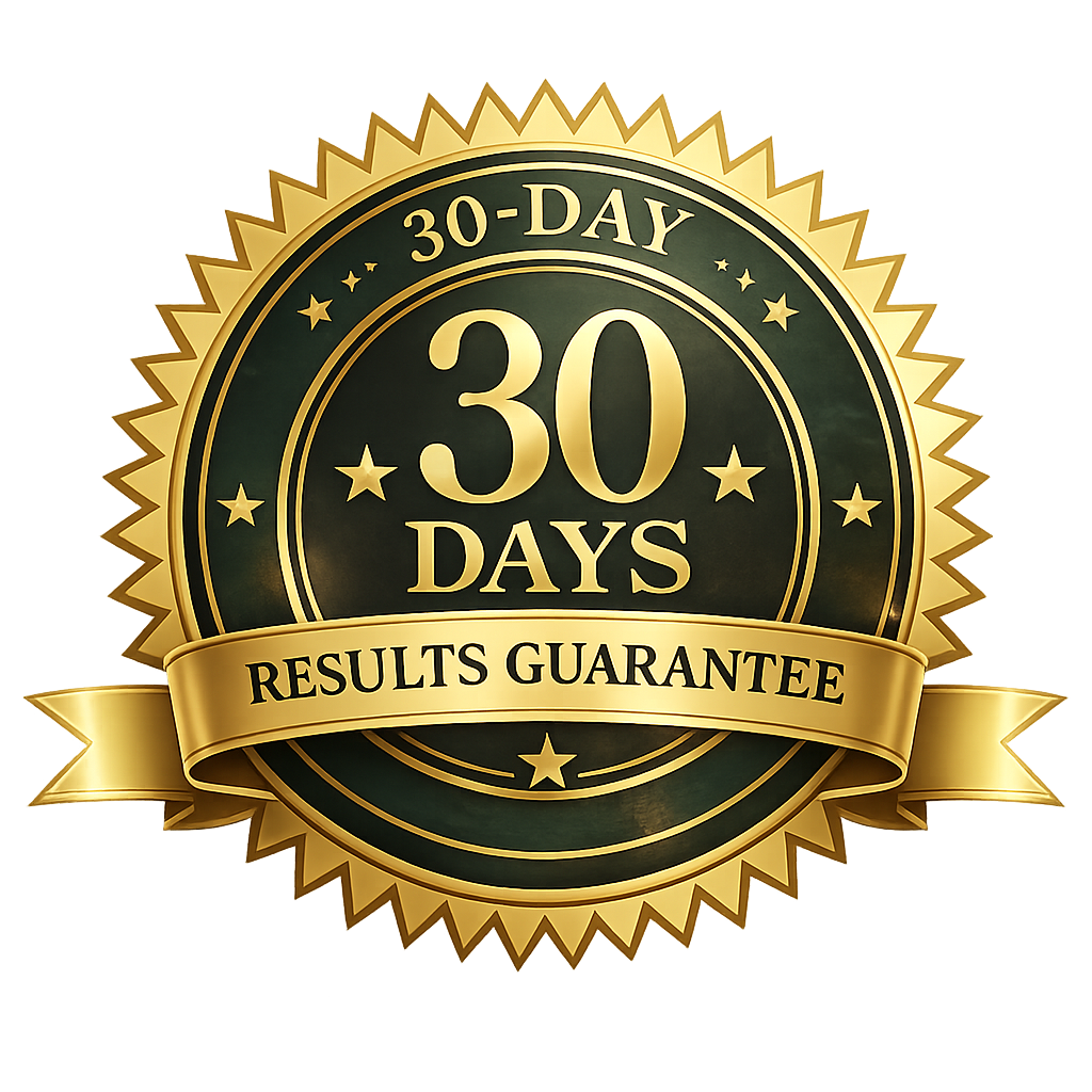 30-day results guarantee